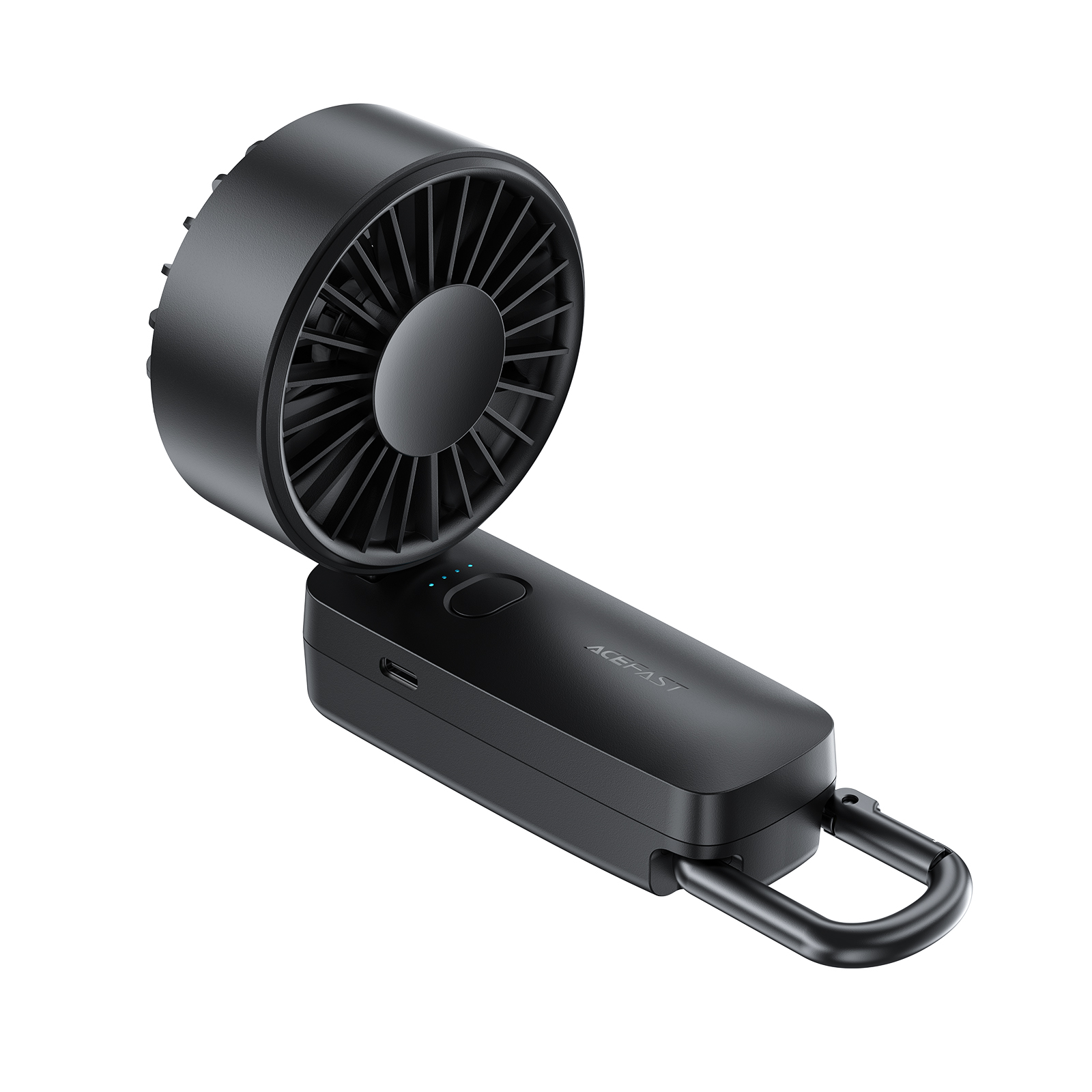 Acefast YF2 Přenosný ventilátor skládací ruční foukač 1800 mAh 6400 ot./min