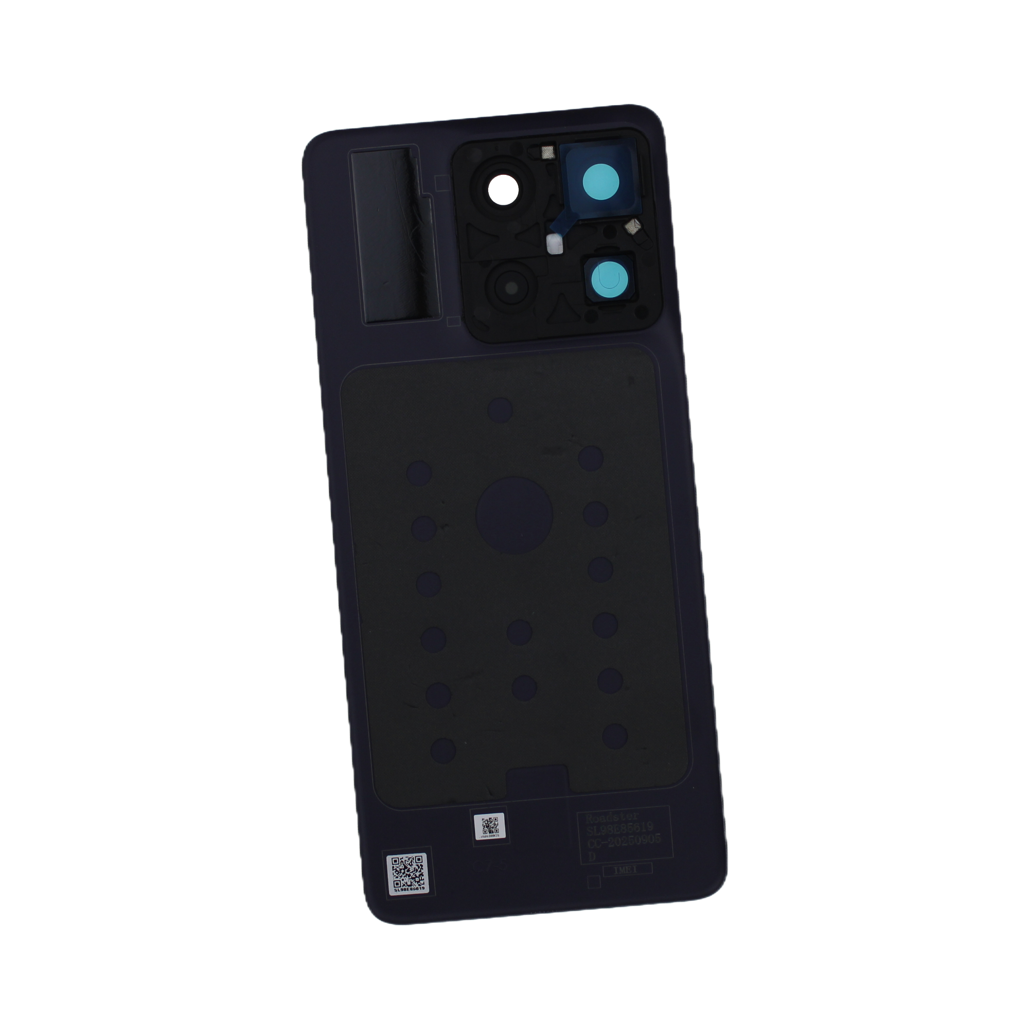 Originál kryt baterie Motorola Moto Edge 70 šedočerný