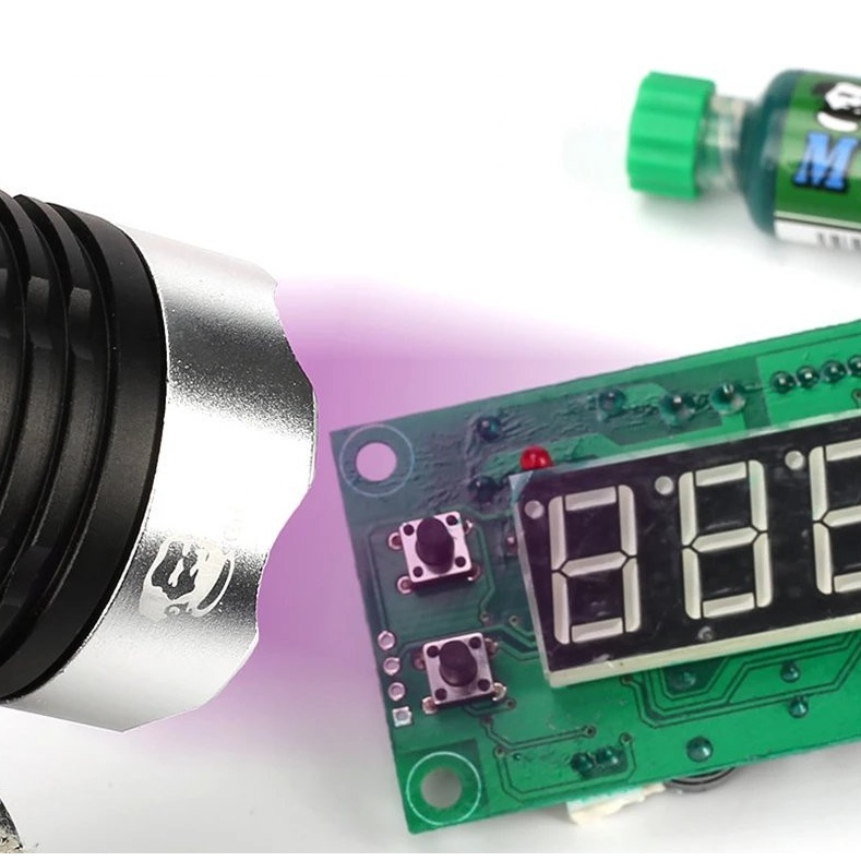 MECHANIC UV pájecí maska (zelená) pro regeneraci PCB desek
