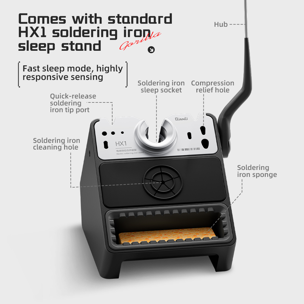 QianLi H240 – inteligentní pájecí stanice s rukojetí HX1