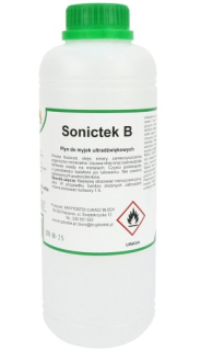 Víceúčelová kapalina pro ultrazvukové čističe Sonictek B liquid 1000ml