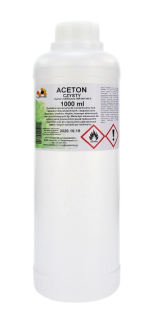 Čistý aceton 1000ml - výborný pomocník při servisu a péči o mobilní telefony