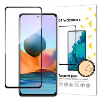 Wozinsky Ochranné sklo Xiaomi Redmi Note 13 5G - Redmi Note 13 Pro 4G černé celoplošné lepení
