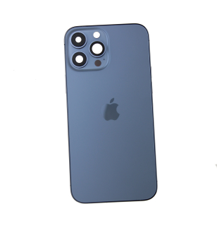 Originál korpus + kryt baterie iPhone 13 Pro Max modrý - dempntovaný díl Grade A