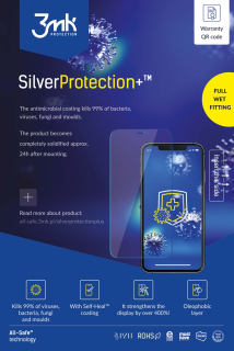 3mk SilverProtection+ AIO - Phone Full Wet - 5 kusů kompatibilní pouze s novým plotrem