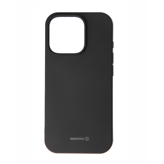 Swissten obal pro iPhone 17 Air měkké ochranné pouzdro černé