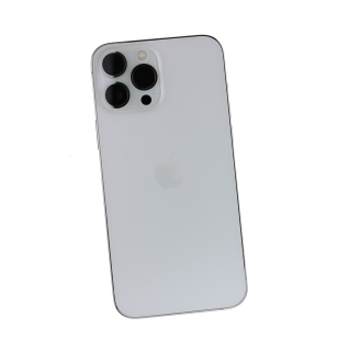 Originál korpus a kryt baterie iPhone 13 Pro Max bílý - demontovaný díl Grade A