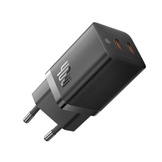Baseus GaN5 Pro síťová nabíječka 2x USB-C 40W černá