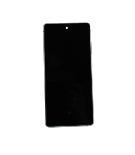 Originál LCD + Dotyková vrstva Samsung Galaxy S20 FE SM-G780 bílý - demontovaný díl - vypálení LCD B
