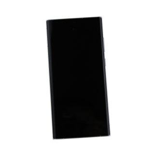 Originál LCD + Dotyková vrstva Samsung Galaxy S22 Ultra SM-S908 bílý demontovaný díl