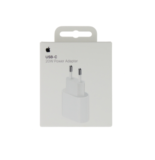 Originál síťová nabíječka iPhone MD3J4ZM/A 20W bílá Blister