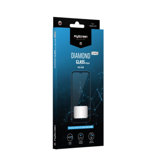 Ochranné tvrzené sklo iPhone XR - iPhone 11 černé MyScreen Lite Glass Edge celoplošné lepidlo