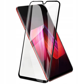 Ochranné sklo Samsung A71 černé celoplošné lepení