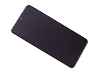 Originál LCD + Dotyková vrstva s baterii Huawei P30 Lite 2019 MAR-LX1A bílá