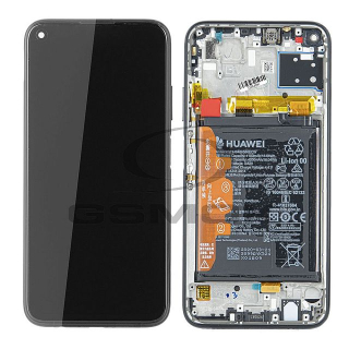 Originál LCD + Dotyková vrstva s baterii Huawei P40 Lite černá