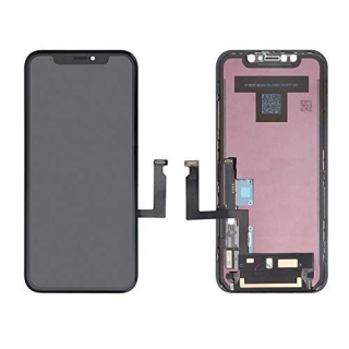 Originál LCD + Dotyková vrstva iPhone XR černá repasovaný díl - vyměněné sklíčko