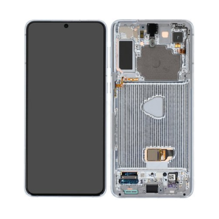 Originál LCD + Dotyková vrstva Samsung Galaxy S21 Plus 5G SM-G996 stříbrná