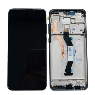LCD + Dotyková vrstva Xiaomi Redmi Note 8 Pro černá s rámečkem dual SIM