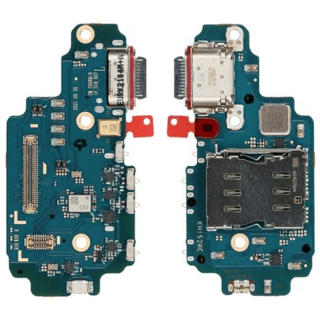 Originál Deska s USB nabíjecím konektorem Samsung Galaxy S22 Ultra SM-S908B