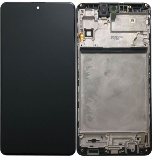 Originál LCD + Dotyková vrstva Samsung Galaxy M51 SM-M515F černá repasovaný díl - vyměněné sklíčko