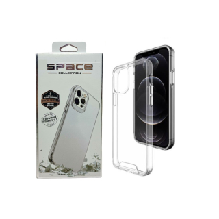 Obal iPhone 14 PC+TPU pevné ochranné pouzdro transparentní