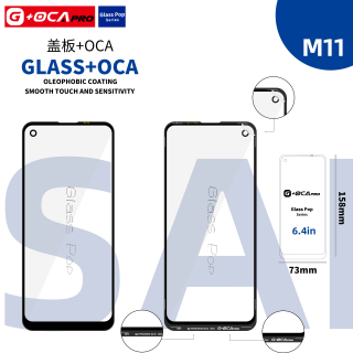 Sklíčko G + OCA Pro s oleofobním povrchem Samsung Galaxy M11 SM-M115