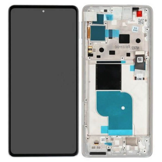 Originál LCD + Dotyková vrstva Motorola Edge 30 Pro XT2201 bílá