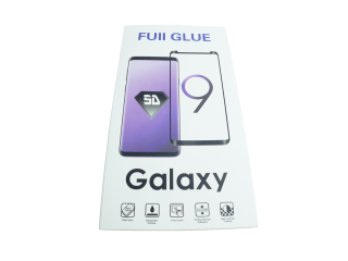 Ochranné tvrzené sklo iPhone 14 Max černé celoplošné lepení