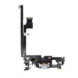 Flex s USB nabíjecím konektorem iPhone 12 Pro Max stříbrný