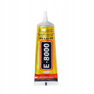 Montážní lepidlo E8000 110ml - barevné, ekologické, nekorozivní, jednosložkové, víceúčelové víceúčelové lepidlo