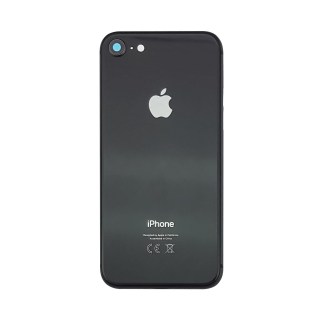 Originál Korpus středový díl iphone 8 černý demontovaný díl Grade B