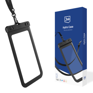 Obal 3mk Hydro Case - černé vodotěsné pouzdro