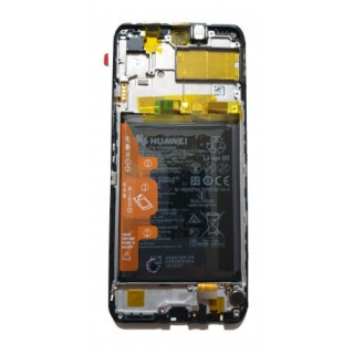 Originál LCD + Dotyková vrstva s baterií Huawei P Smart 2021 - Honor 10x Lite černá