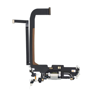Flex s nabíjecím konektorem iPhone 13 Pro Max stříbrný