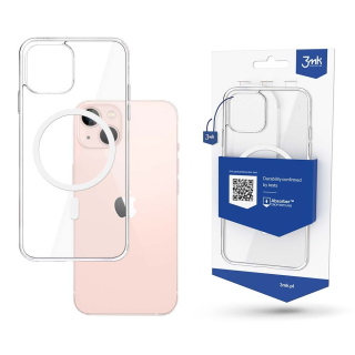 3MK obal iPhone 15 Plus MagSafe Mag case transparentní