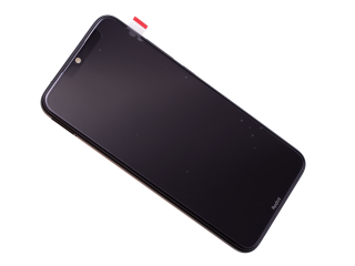Originál LCD + Dotyková vrstva Xiaomi Redmi Note 8 - Redmi Note 8 2021 černá - repasovaný díl vyměněné sklíčko