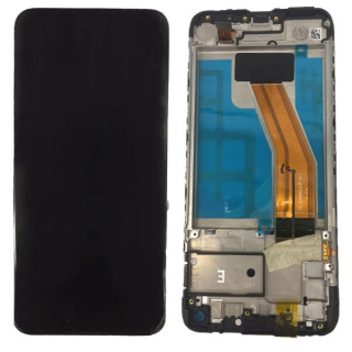 Originál LCD + Dotyková vrstva Samsung Galaxy M11 SM-M115 černá repasovaný díl - vyměněné sklíčko