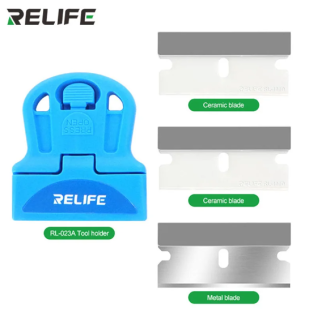 Relife držák na odstraňování lepidla s keramickou čepelí sada RL-023A
