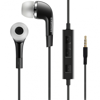 Originál sluchátka Samsung EHS64AVFBE jack 3,5mm černé bulk