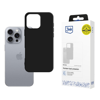 3MK Obal iPhone 16 Pro Matt case černý