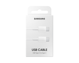 USB kabel Typ-C Samsung EP-DA705BWEGWW Samsung fast charge bílý 25W 1m blistr