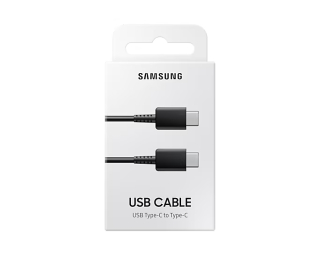 Originál USB kabel Typ-C Samsung EP-DA705BBEGWW černý blistr