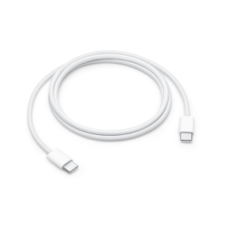 Originalní tkaný Kabel USB-C / USB-C Apple iPhone MW493ZM/A 1m bílý v blistru