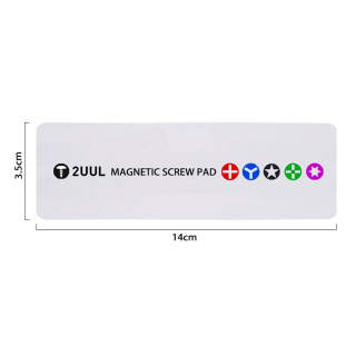 Servisní magnetická podložka 2UUL 140mm x 35mm x 2mm