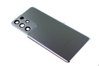 Originál kryt baterie Samsung Galaxy S21 Ultra SM-G998 stříbrný demontovaný díl