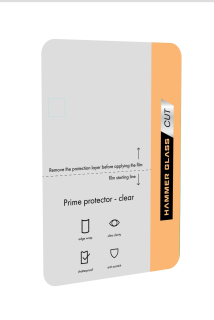 Hammer Glass Cut fólie do plotru PrimeProtector Clear 10ks