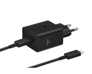 Originál síťová nabíječka Samsung EP-T4511XBEGEU PD 45W - kabel USB-C 1,8m černá blistr