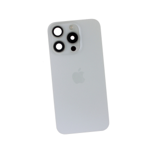 Originál kryt baterie iPhone 15 Pro bílý - demontovaný díl Grade A