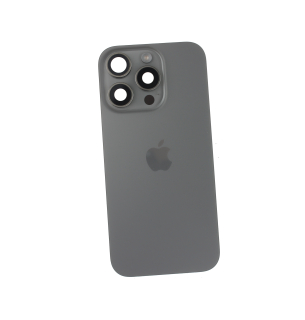 Originál kryt baterie iPhone 16 Pro stříbrno-titanový - demontovaný díl Grade A