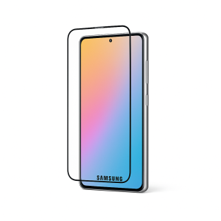 Ochranné tvrzené sklo Samsung Galaxy A36 5G černé 5D celoplošné lepení